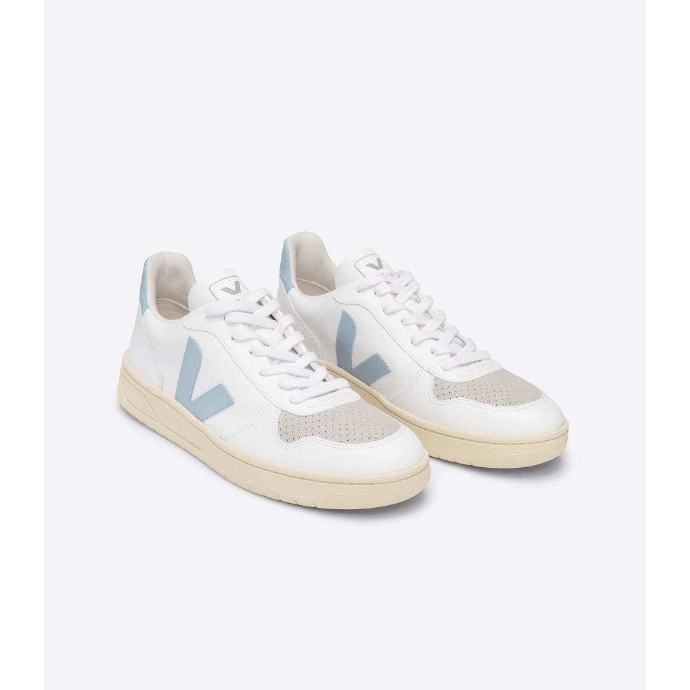 Veja V-10 CWL Joggesko Dame White/Turquoise | NO 652AHK